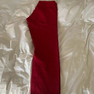 Lululemon wunder under crop leggings size 4